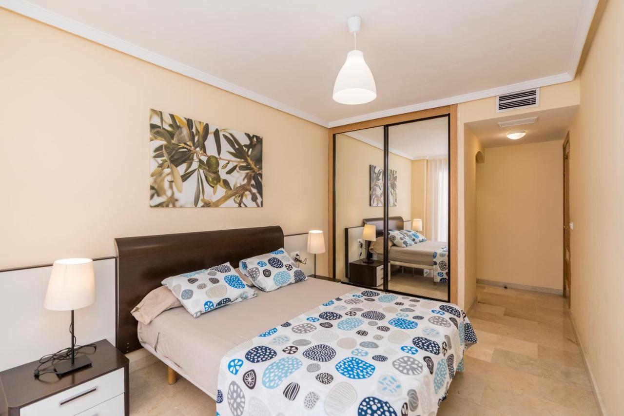 Apartamento Torreon Del Mar 100M De La Playa Garage ベナルマデナ エクステリア 写真