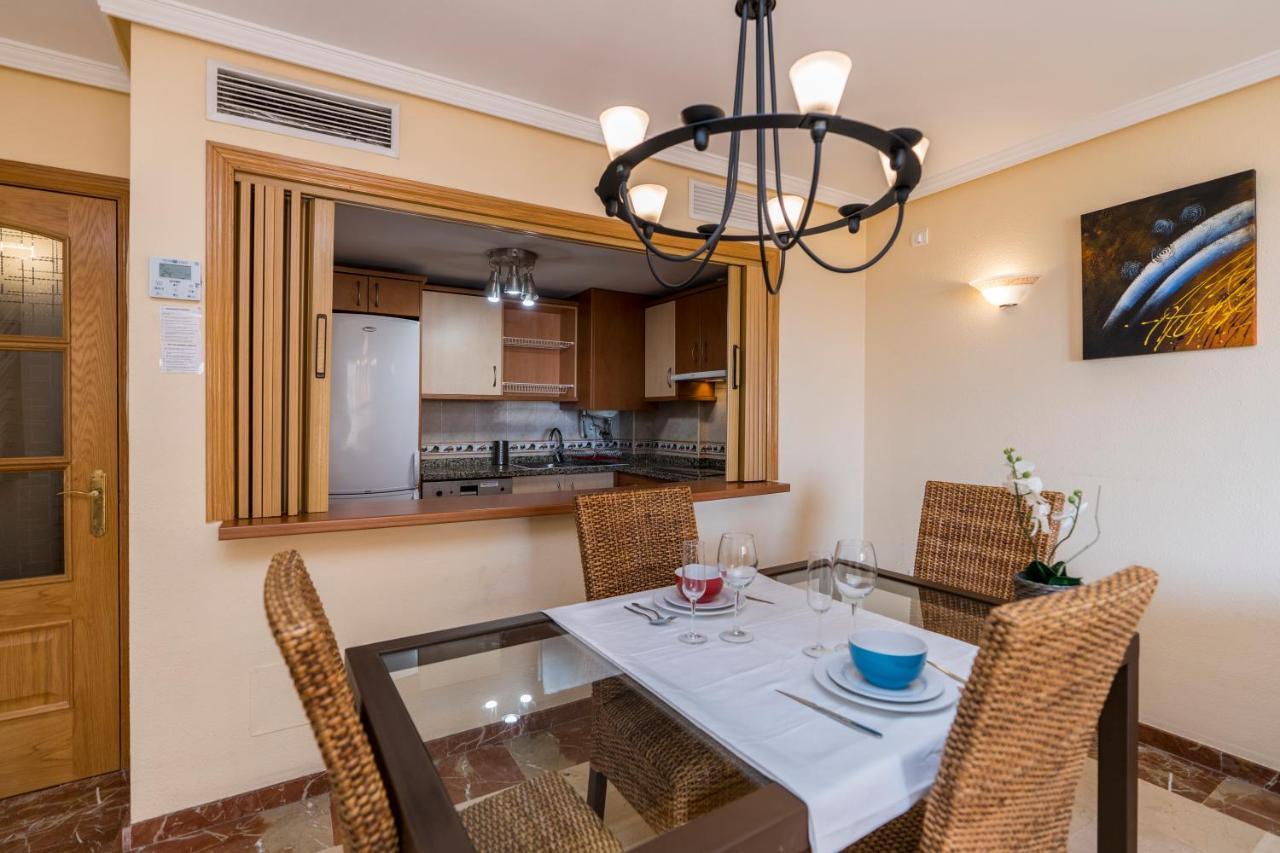 Apartamento Torreon Del Mar 100M De La Playa Garage ベナルマデナ エクステリア 写真