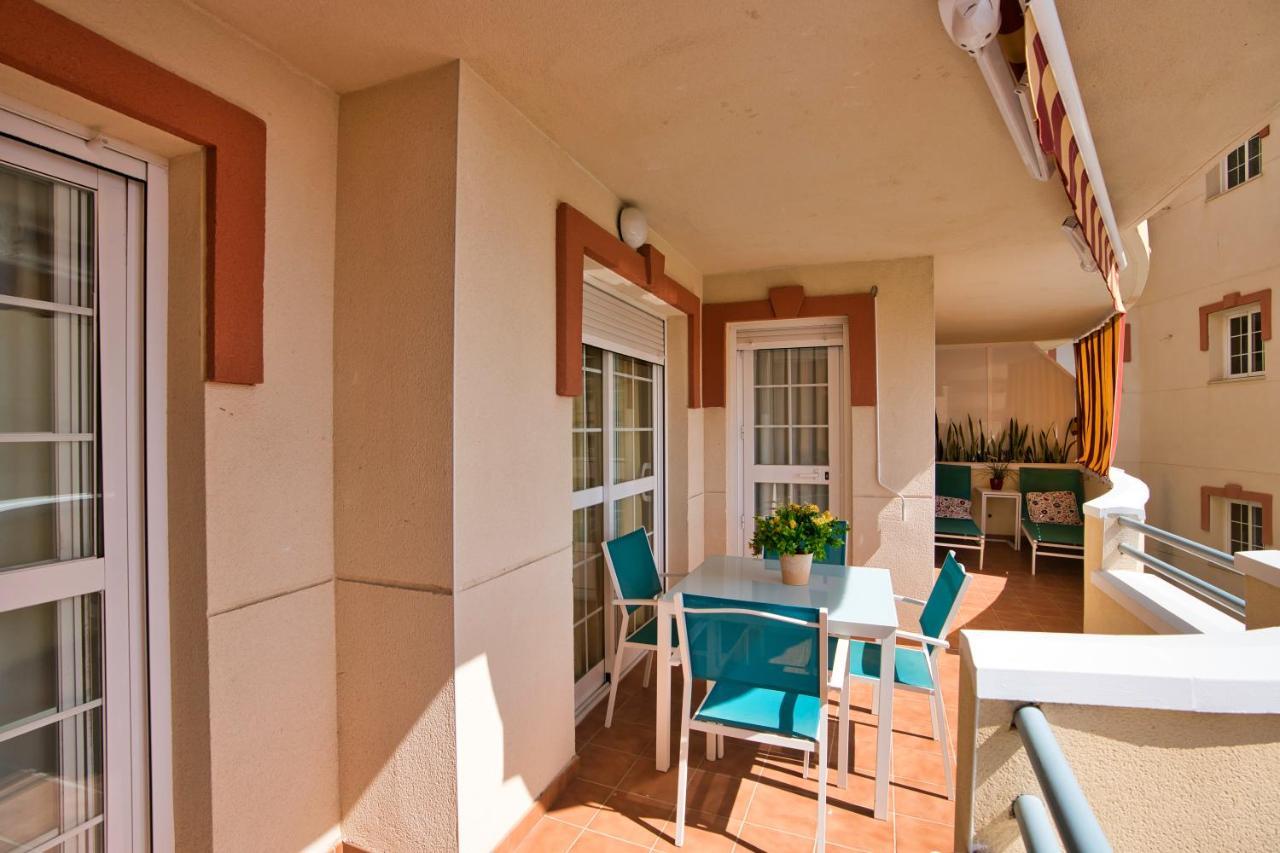 Apartamento Torreon Del Mar 100M De La Playa Garage ベナルマデナ エクステリア 写真