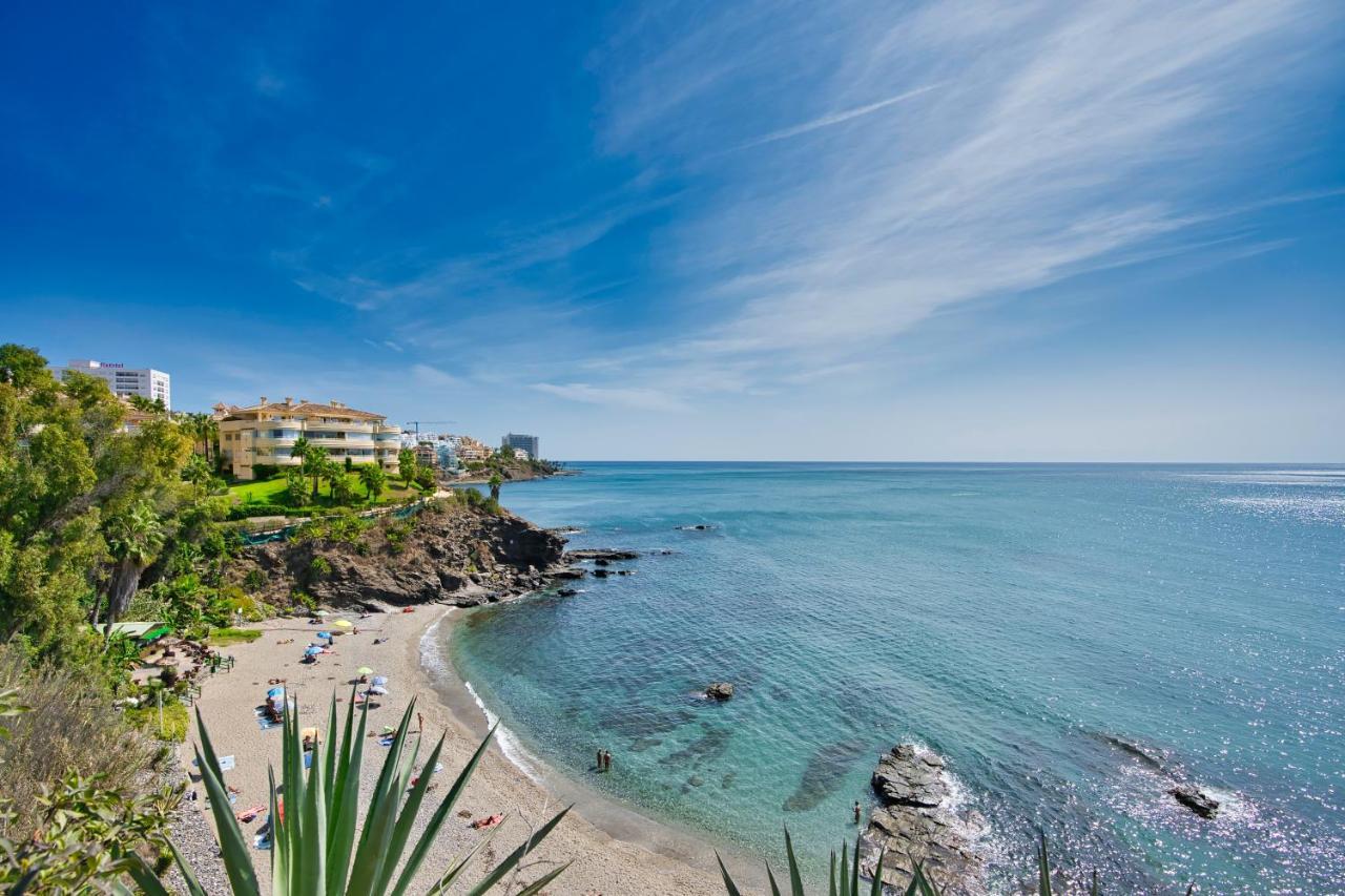 Apartamento Torreon Del Mar 100M De La Playa Garage ベナルマデナ エクステリア 写真